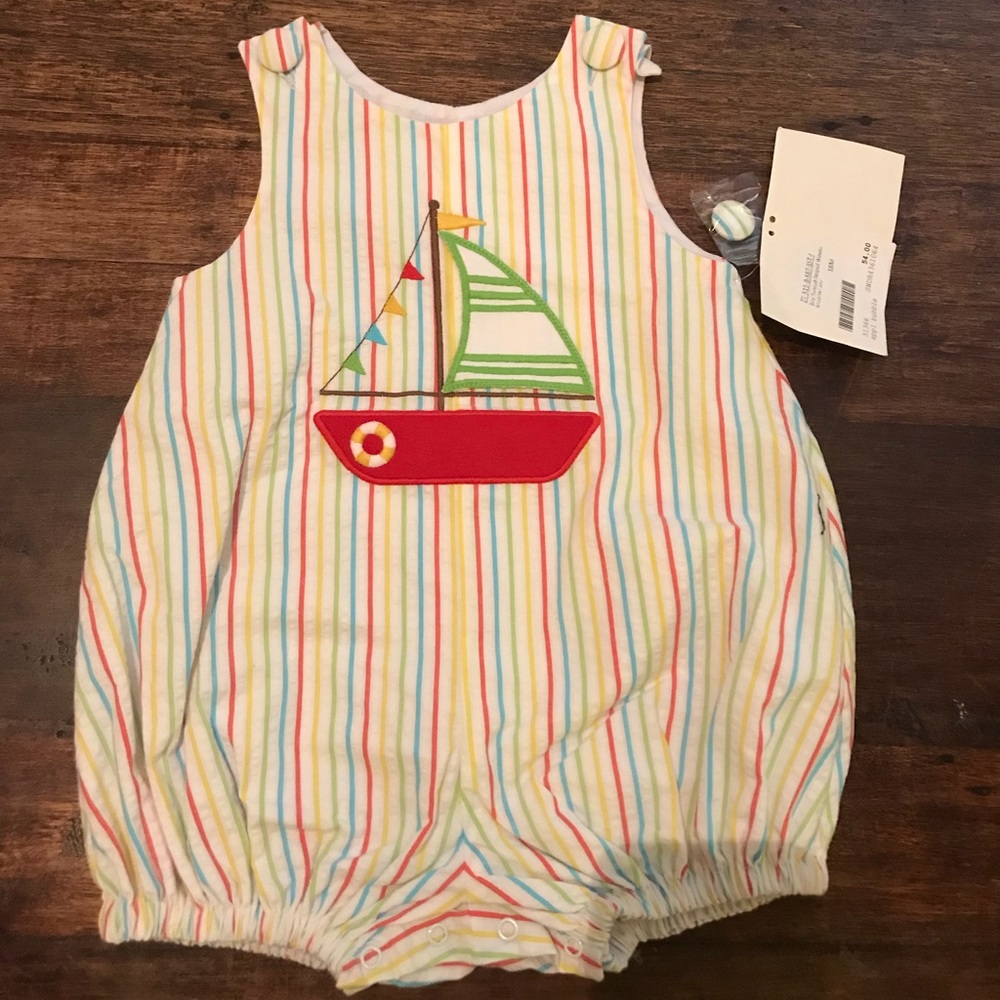 NWT boys 18m sunsuit/shortall